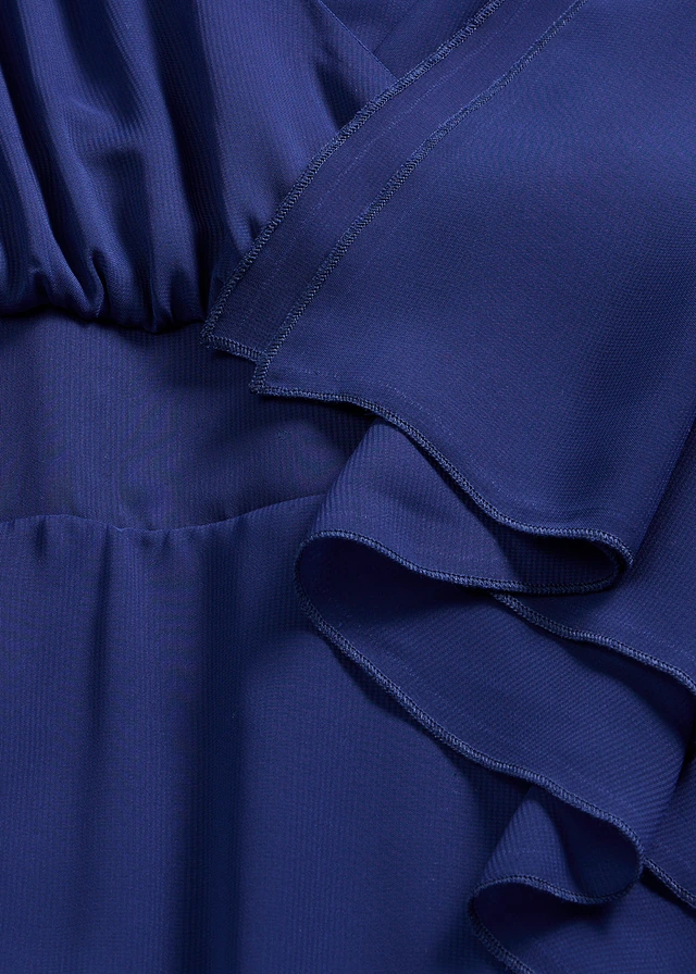 Robe de soirée en mousseline • bleu nuit • product-page.page-title-suffix