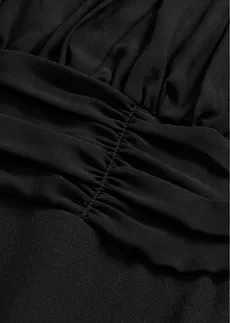 Robe de soirée en crêpe texturé • noir • Boutique bonprix