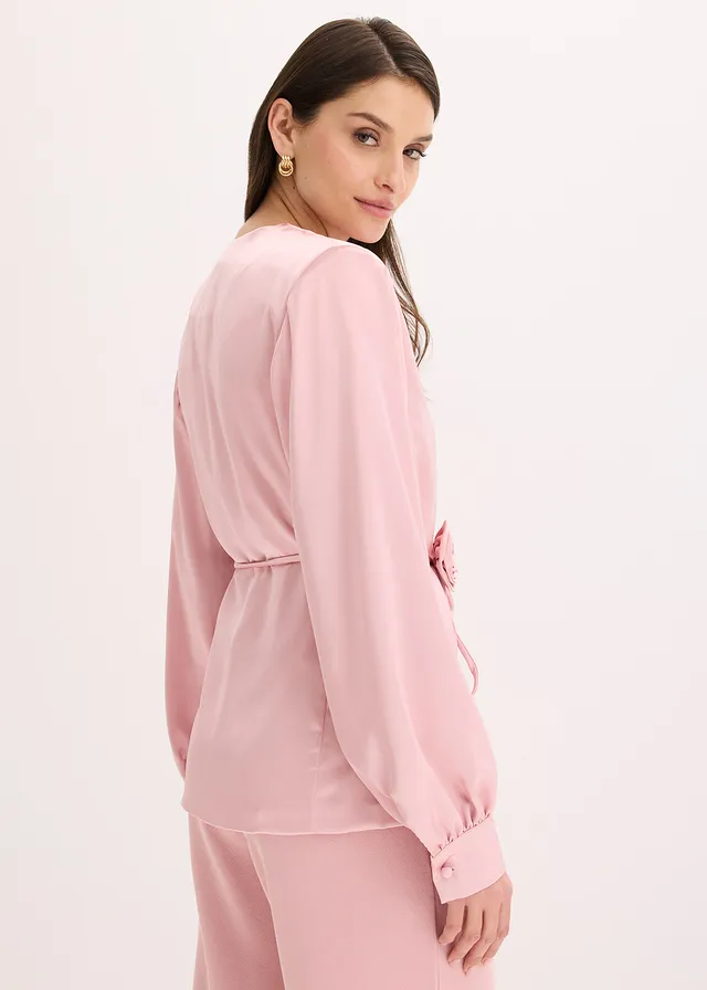 Blazer met decoratieve ceintuur • asroze • product-page.page-title-suffix
