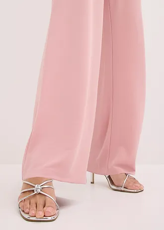 Pantalon large à pinces • rose cendré • Boutique bonprix