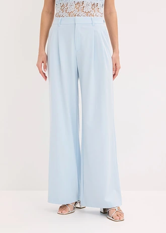Marlene Dietrich broek, Kleur: poederblauw