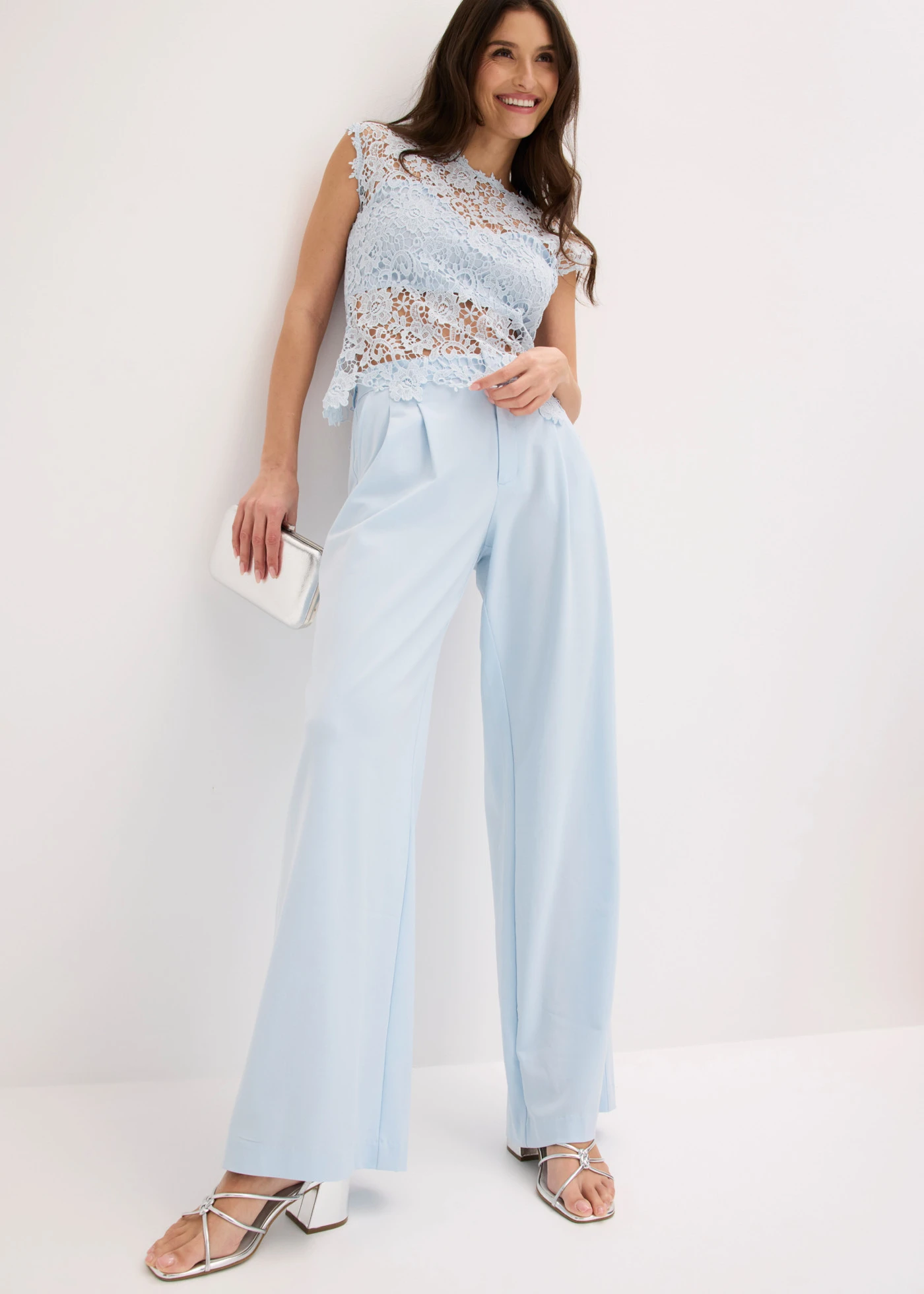 Marlene Dietrich broek • poederblauw • bonprix online shop