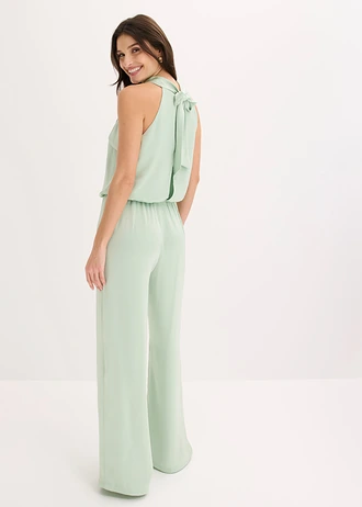 Combinaison en satin texturé, Couleur: menthe cristal