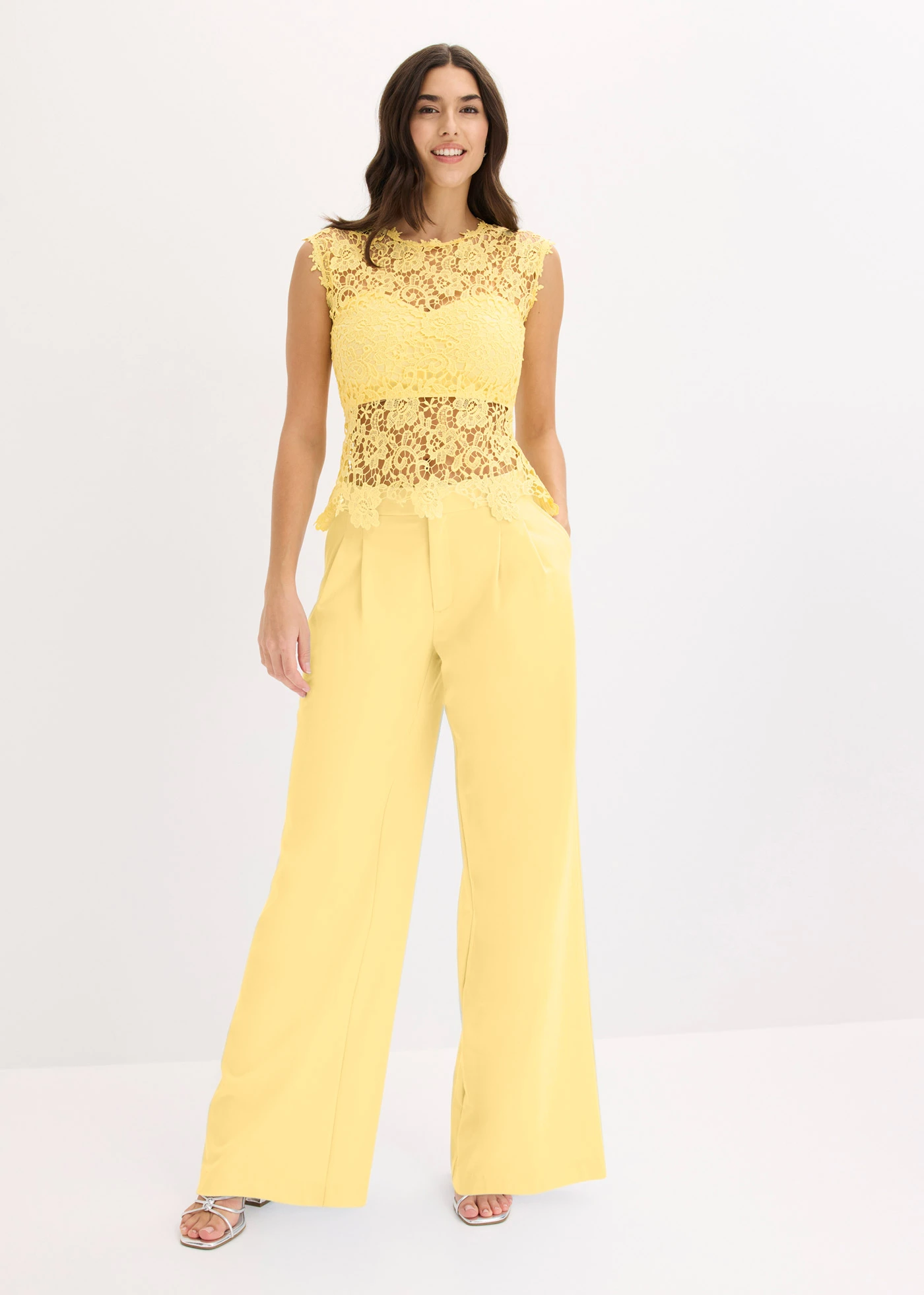 Top van kant • lichtgeel • bonprix online shop