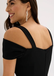 Combinaison en crêpe texturé • noir • Boutique bonprix