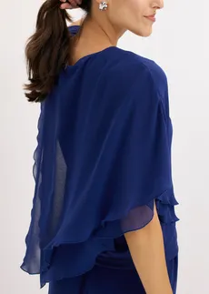 Blouse en mousseline • bleu nuit • Boutique bonprix