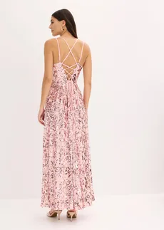 Robe de soirée avec broderies de sequins, Couleur: rose