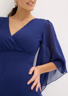 Večerné šaty z jemného šifónu • polnočná modrá • obchod bonprix