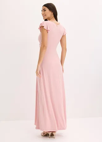 Robe longue • rose cendré • Boutique bonprix