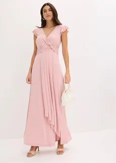 Robe longue, Couleur: rose cendré