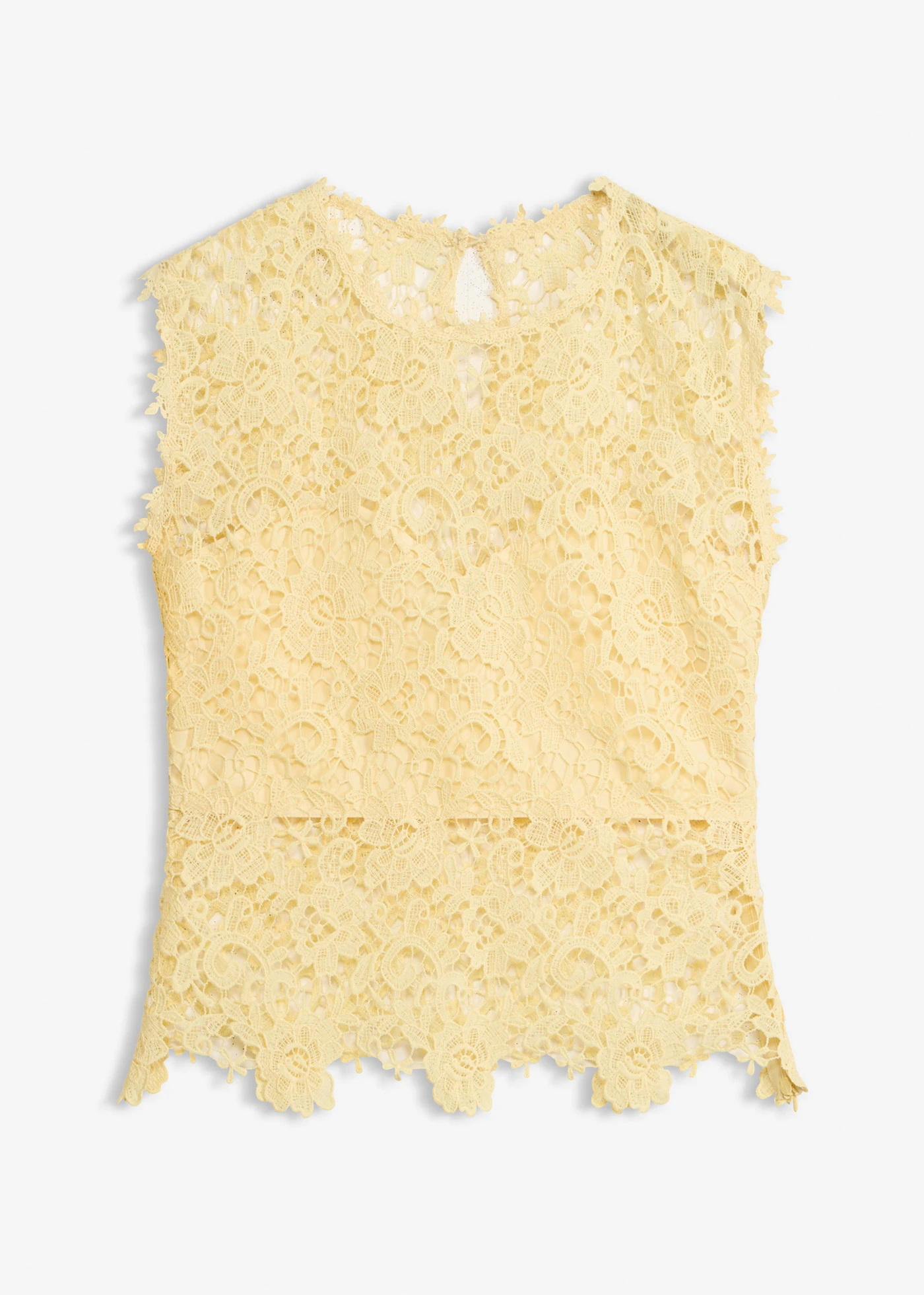 Top van kant • lichtgeel • bonprix online shop