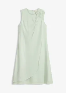 Robe de cocktail avec fleur appliquée • menthe cristal • Boutique bonprix