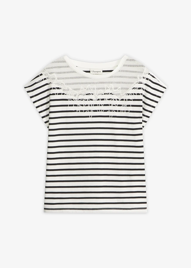 T-shirt en viscose extensible