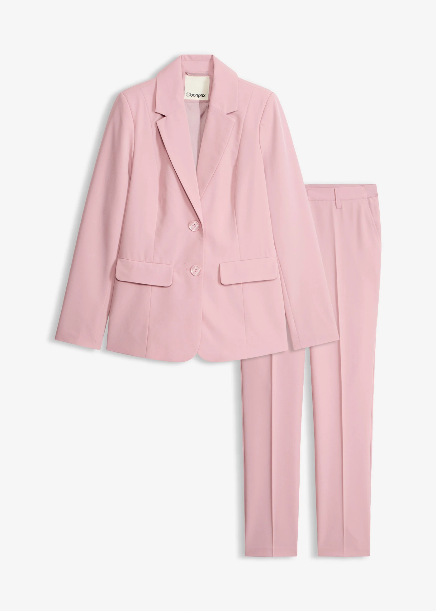Tailleur pantalon (ens. 2 pces) • rose cendré • Boutique bonprix