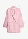 Lange blazer met decoratieve knopen, Kleur: asroze