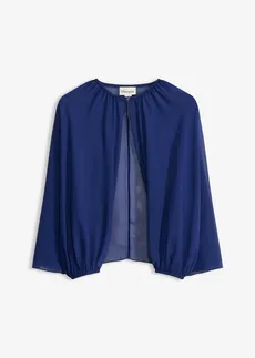 Bolero z jemného šifonu • půlnoční modrá • bonprix obchod