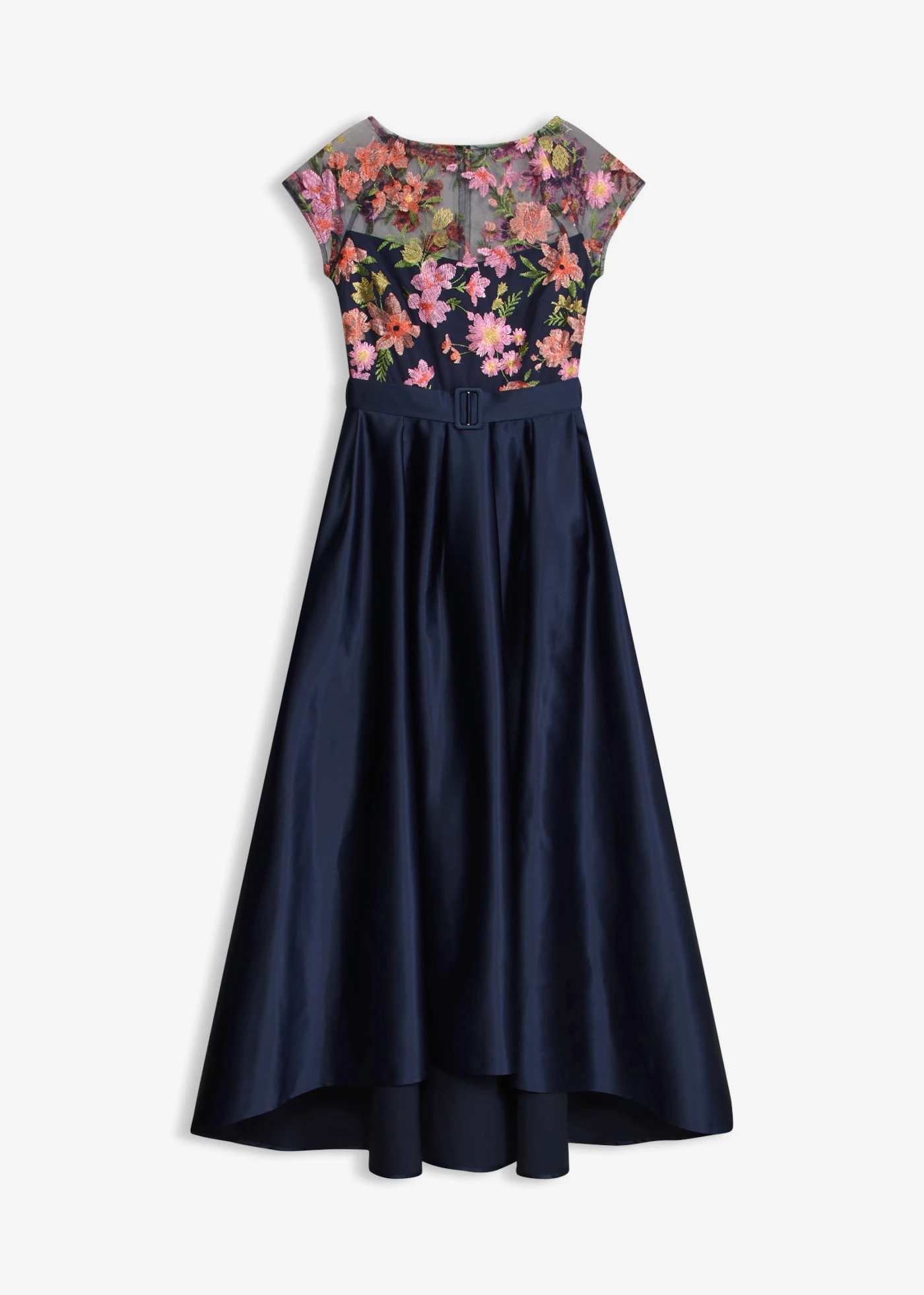 Rochie de seară • bleumarin înflorat • magazin bonprix