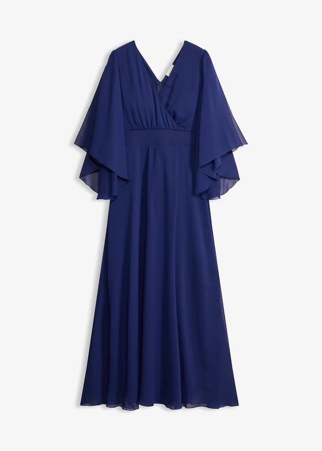 Robe de soirée en mousseline