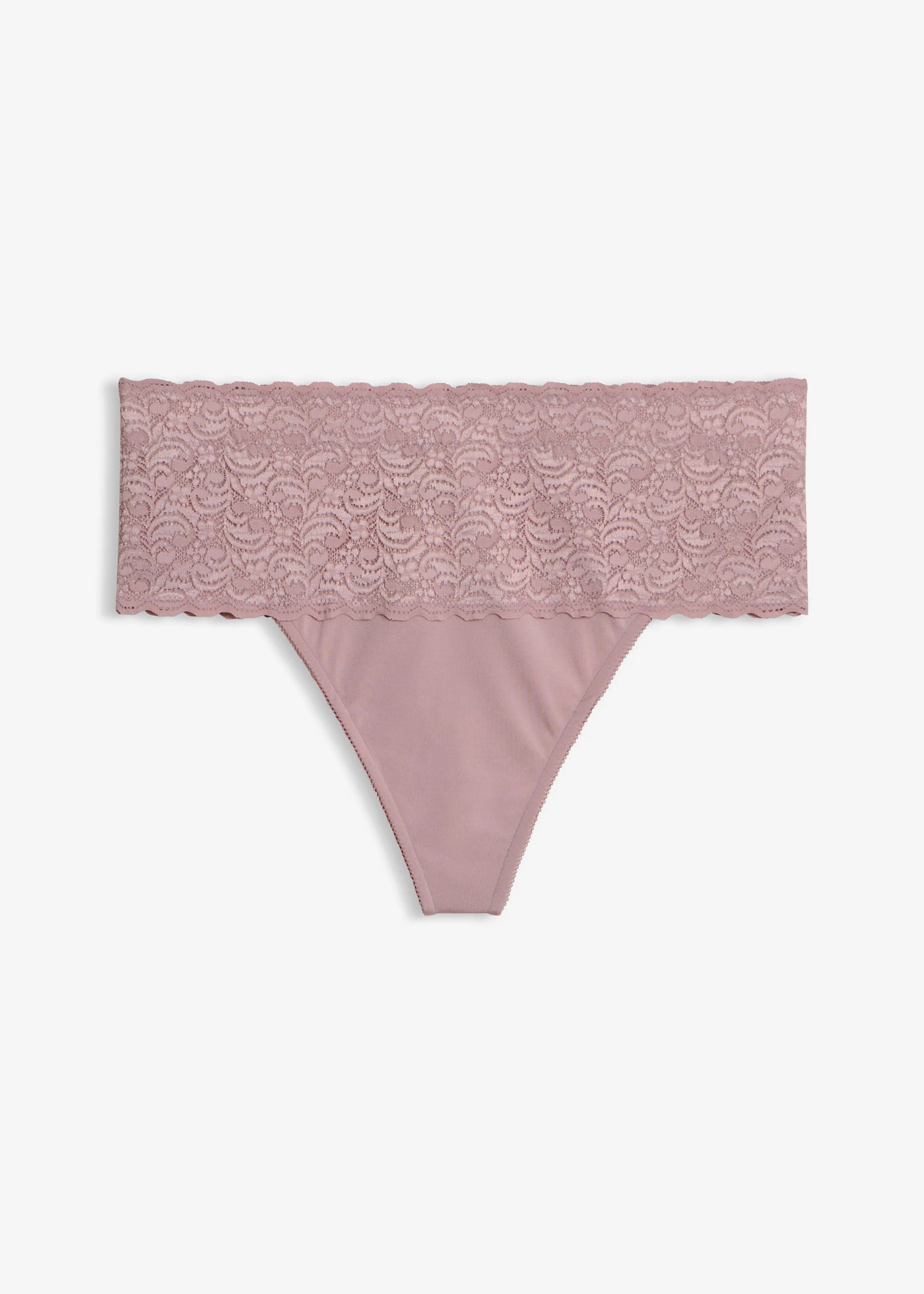 Lot de 2 strings sculptants, maintien modéré • bois de rose • Boutique bonprix