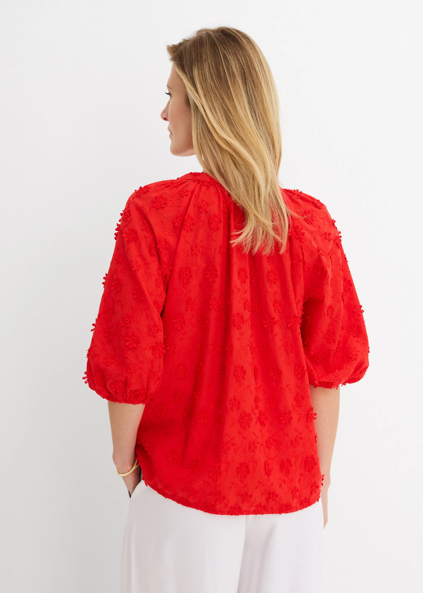 Tuniek van puur katoen • aardbeirood • bonprix online shop