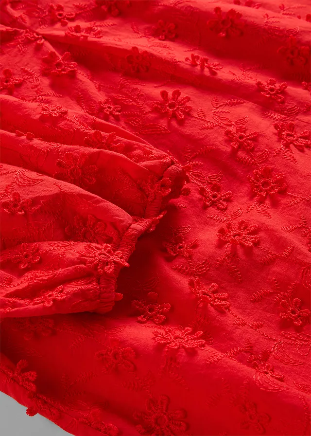 Tuniek van puur katoen • aardbeirood • product-page.page-title-suffix