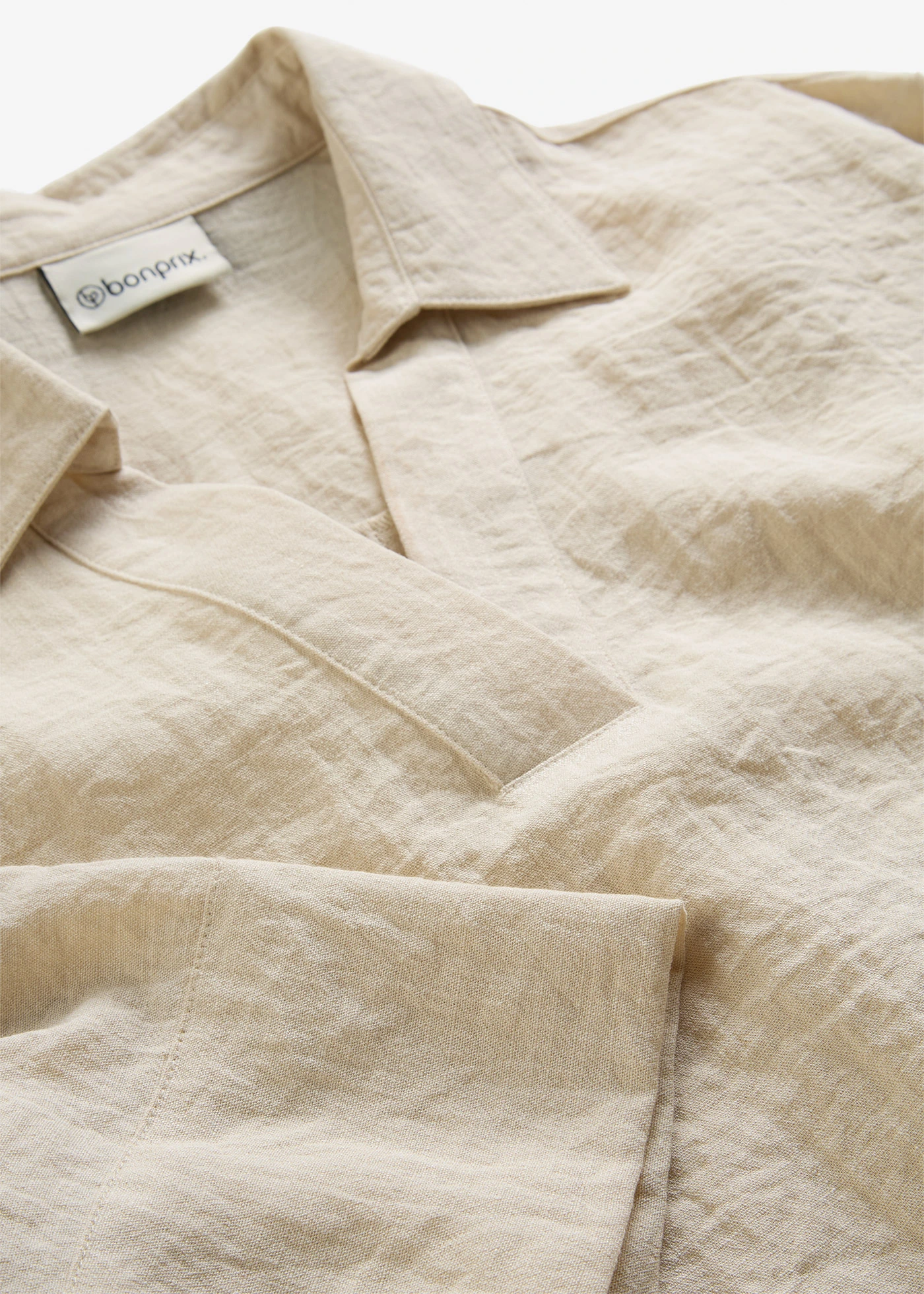 Tuniek van zachte viscose-mix • lichtsand • bonprix online shop