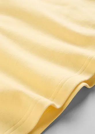 T-shirt van biologisch katoen • pastelgeel • bonprix online shop