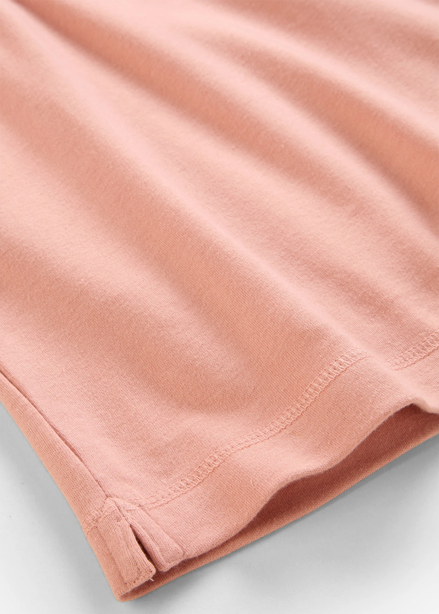 T-shirt boxy en coton épais • marron poudré • Boutique bonprix