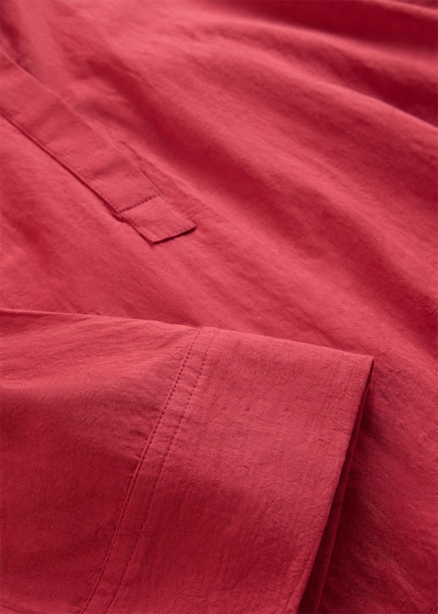 Sukienka koszulowa z czystej bawełny organicznej • czerwony wiśniowy • sklep bonprix