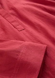 Rochie-bluză din bumbac organic 100% • roșu-cireașă • magazin bonprix