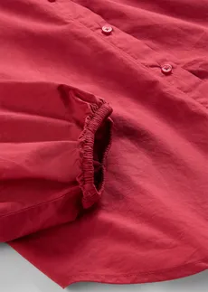 Blouse van biologisch katoen • kersenrood • bonprix online shop