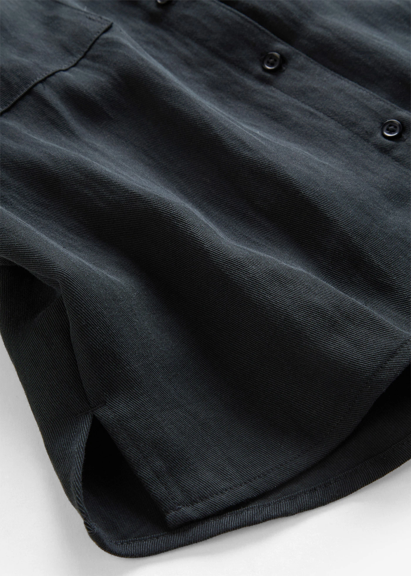 Overhemdblouse in een soepele lyocellmix • zwart • bonprix online shop