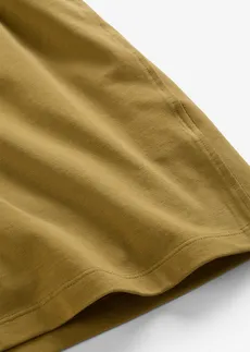 Sukienka T-shirtowa z elastycznej mieszanki bawełny • zielony naturalny • sklep bonprix