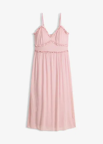 Rochie din jerse din plasă fină