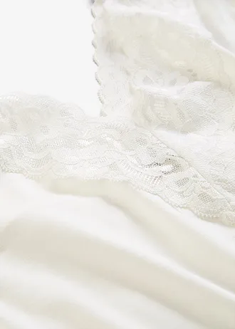 Bluză din amestec moale cu viscoză • ecru • magazin bonprix