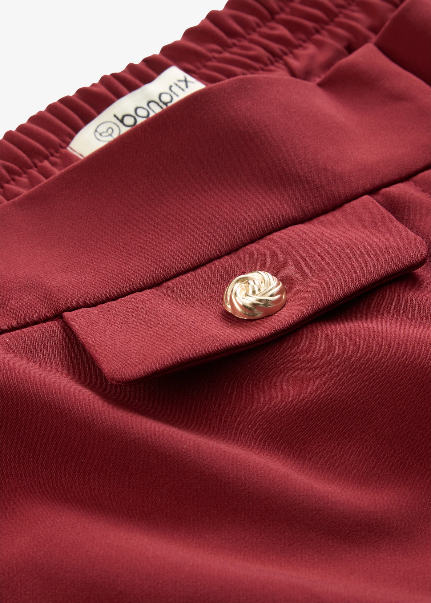 Pantalon large à pinces • rouge rubis • Boutique bonprix