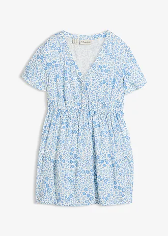 2-in-1 zwangerschaps- en borstvoedingsblouse van soepele viscose