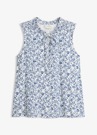 Top din jerse din amestec de viscoză