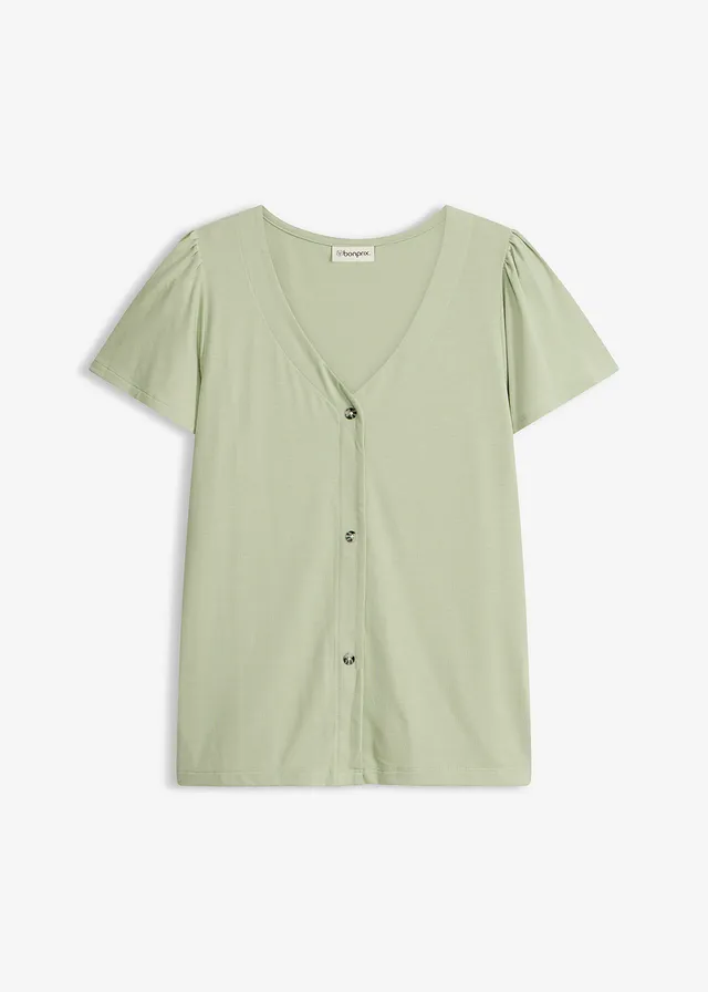 Shirt met knoopsluiting