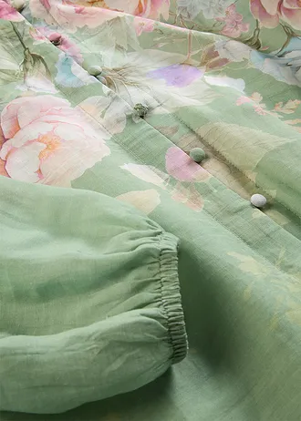 Tuniek • lichtgroen gebloemd • bonprix online shop