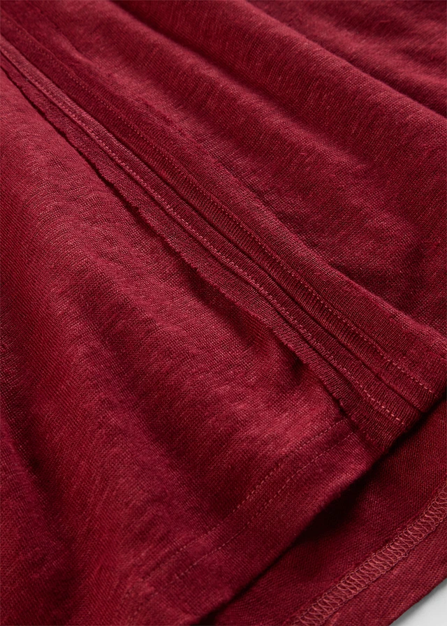 T-shirt 100% lin • rouge rubis • product-page.page-title-suffix