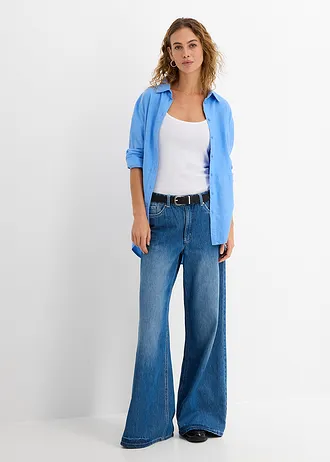 Top s tenkými ramienkami (2 ks) • biela/cierna • obchod bonprix