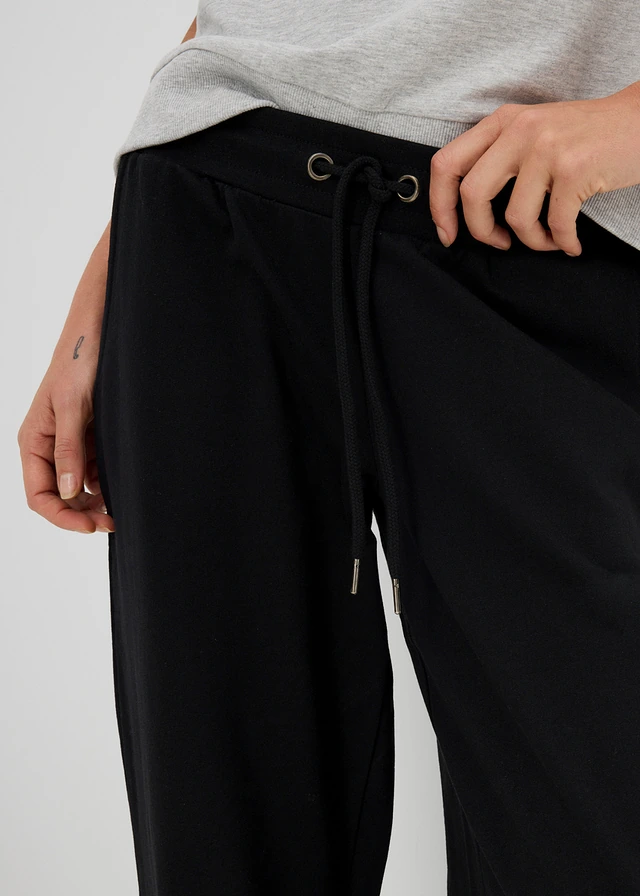 Joggingbroek met elastische tailleband • zwart • product-page.page-title-suffix
