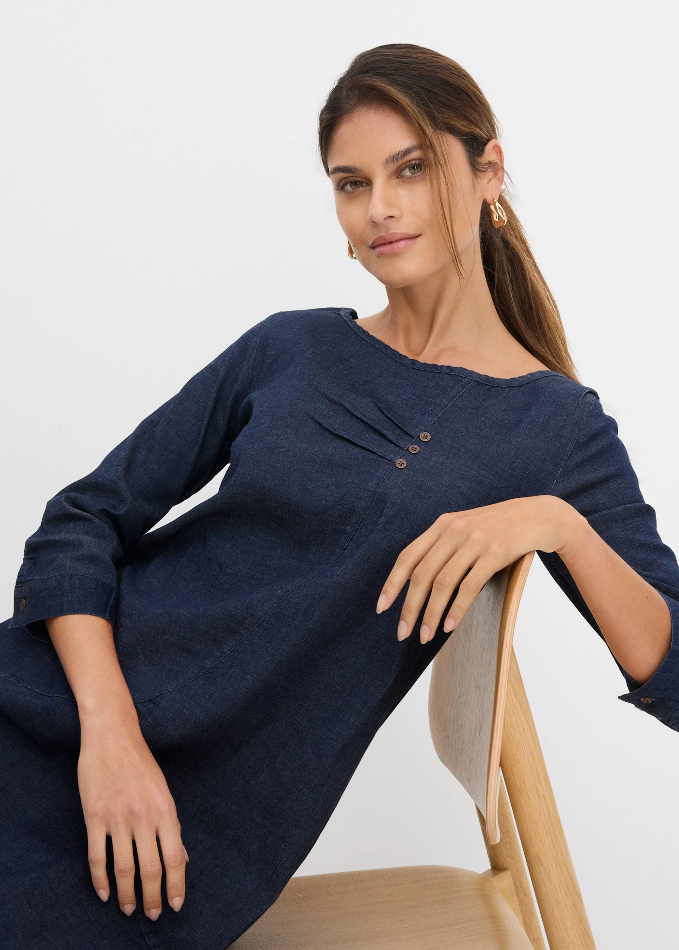 Spijkerjurk • dark blue stone • bonprix online shop