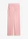 Pantalon large à pinces, Couleur: rose cendré