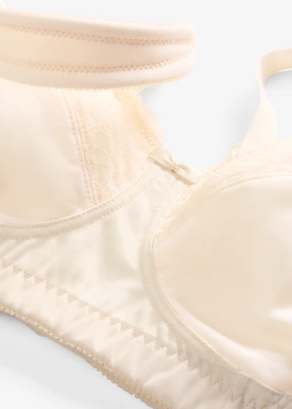 Steun bh zonder beugels met gewatteerde schouderbandjes • beige • bonprix online shop