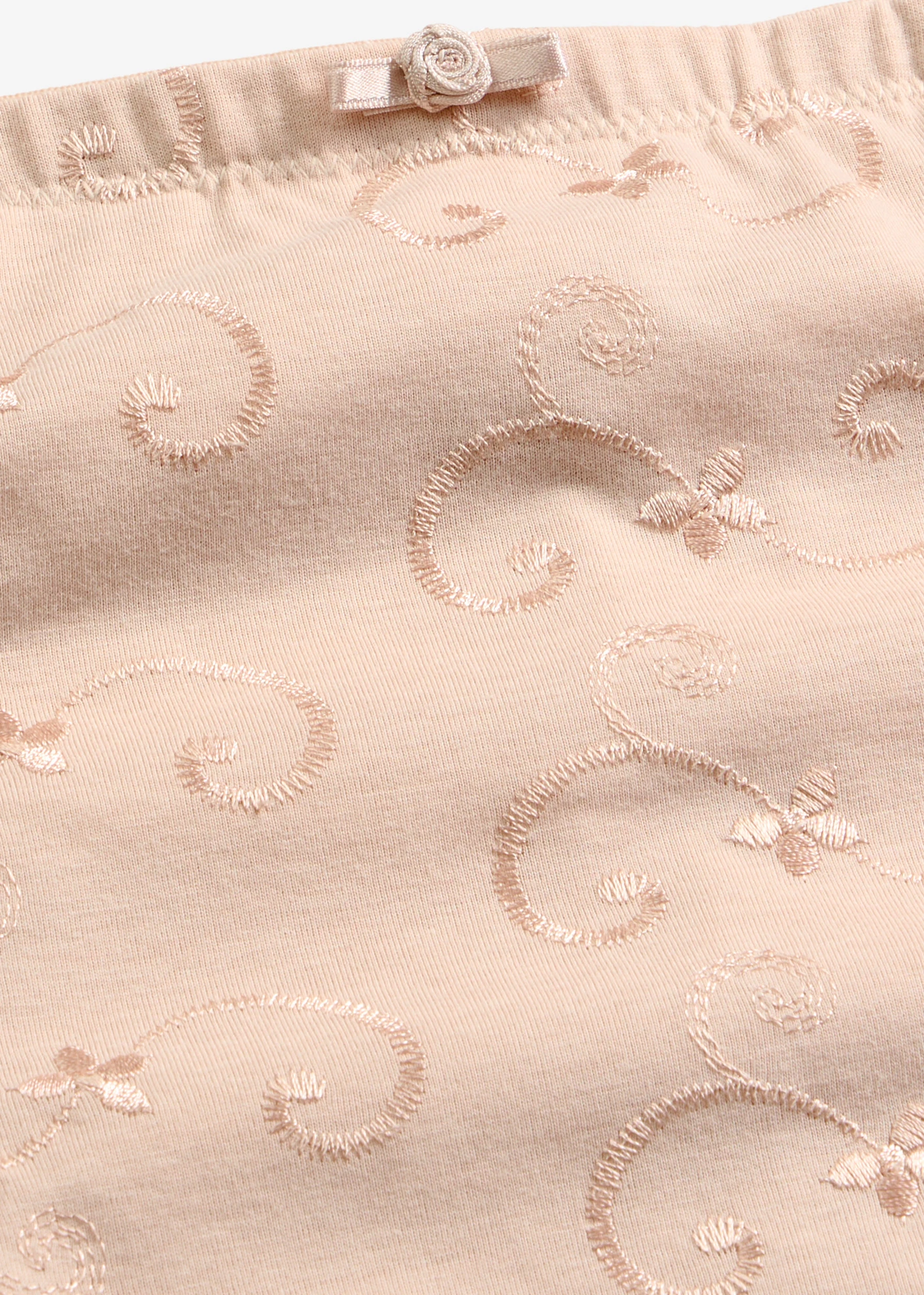 Sterk corrigerende slip van katoen met hoge taille en borduursel • beige • bonprix online shop