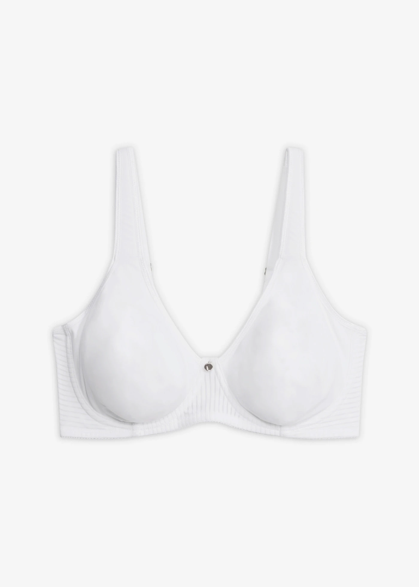 Sutien minimizer cu bretele căptușite • alb • magazin bonprix