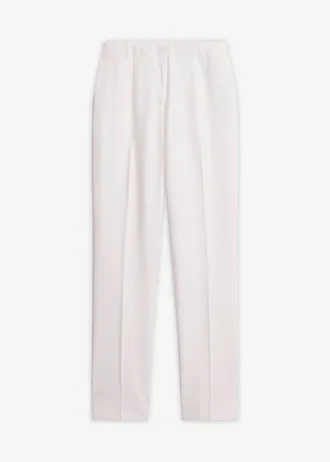 Stretch broek, Kleur: wolwit