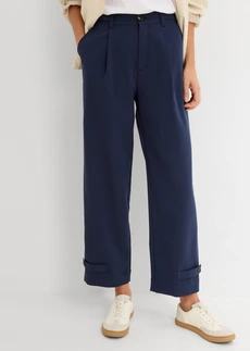 Pantalon barrel • bleu foncé • Boutique bonprix